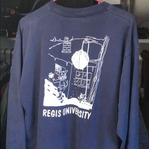 Vintage Regis University Long sleeve